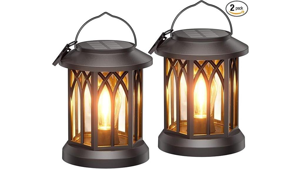 outdoor waterproof solar lanterns