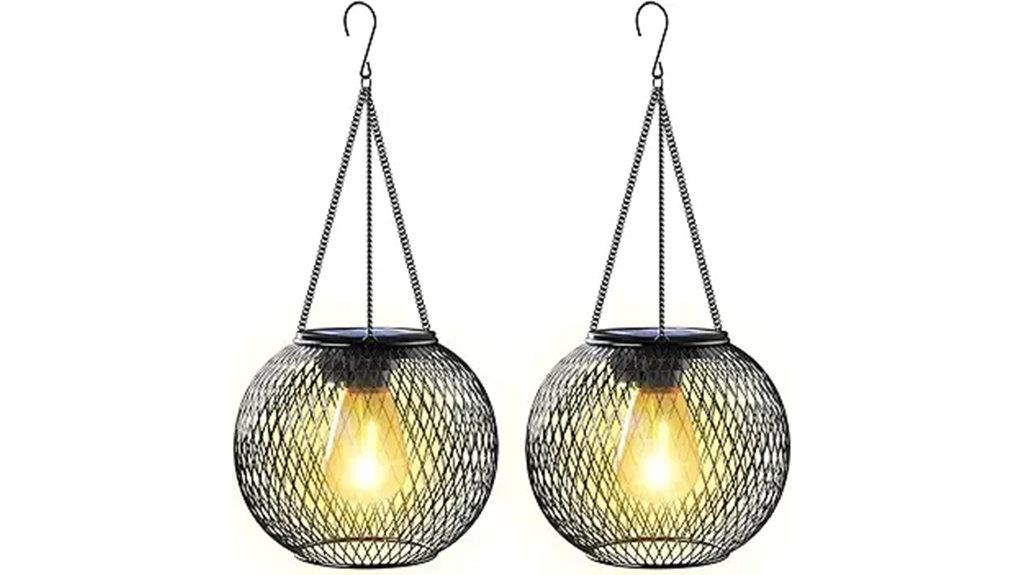 outdoor waterproof solar lanterns