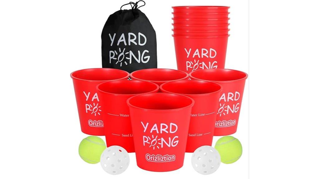 outdoor yard pong