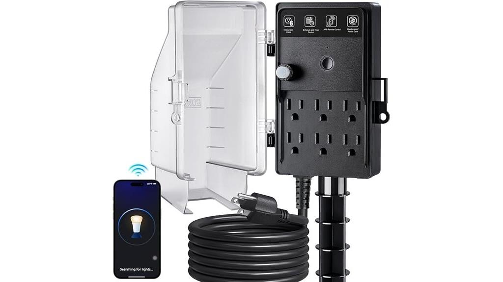 outdoor zigbee power outlet