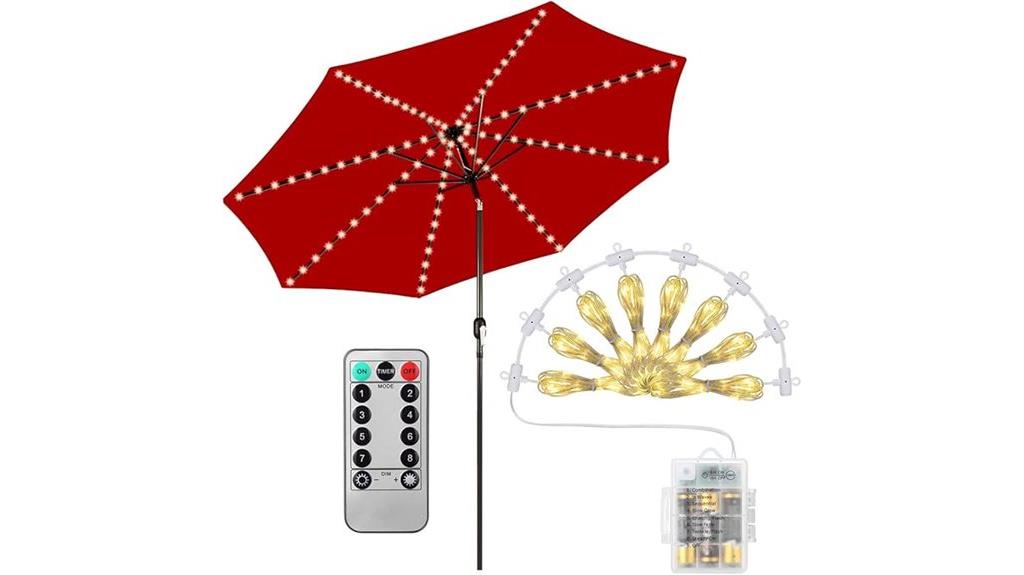 patio umbrella led lights