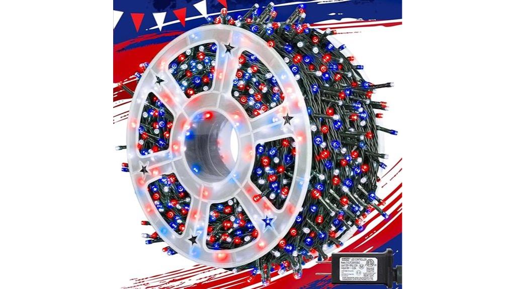 patriotic led string lights