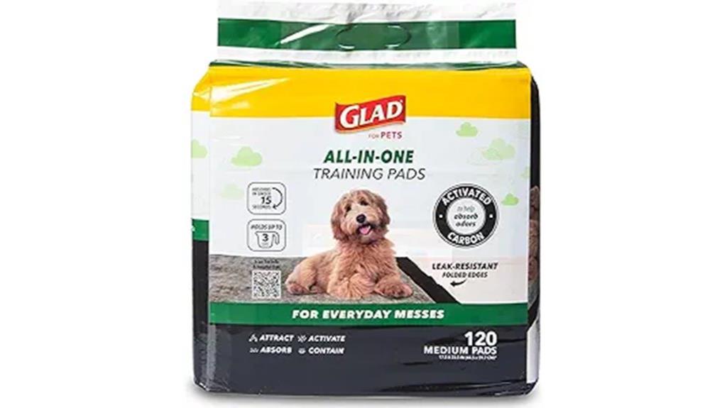 pet pads 120 count
