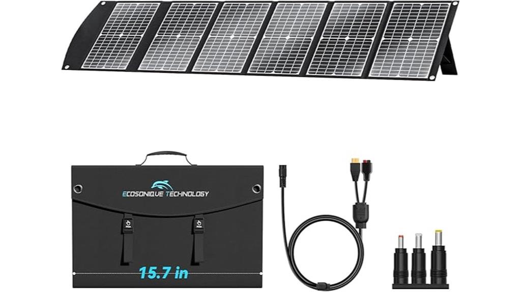 portable 100w solar charger