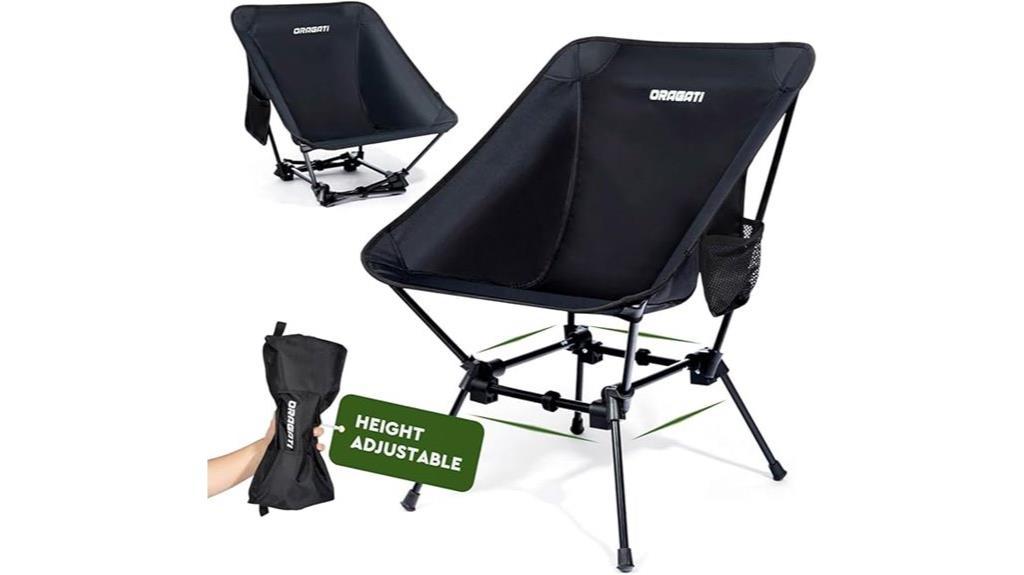 portable compact camping chair