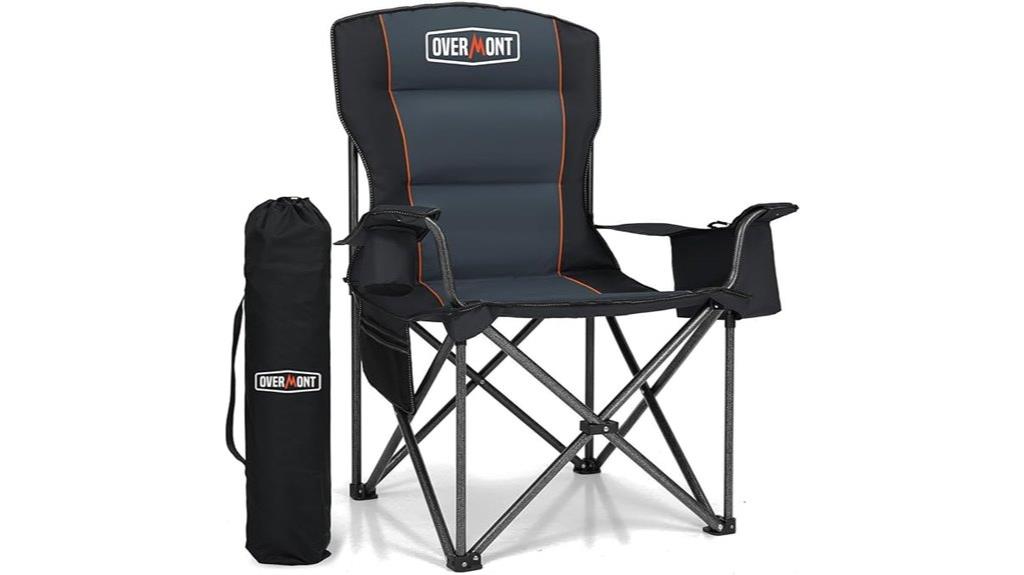 portable cooler camping chair