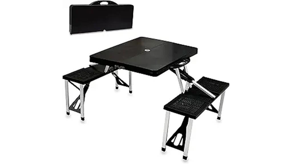 portable folding picnic set