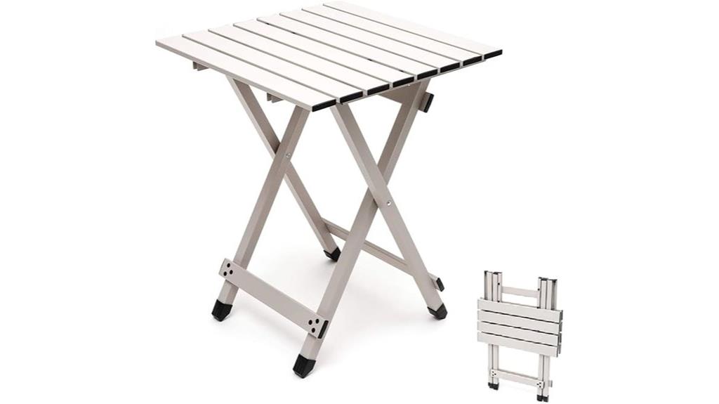 portable lightweight camping table