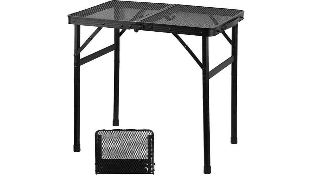 portable mesh top grill