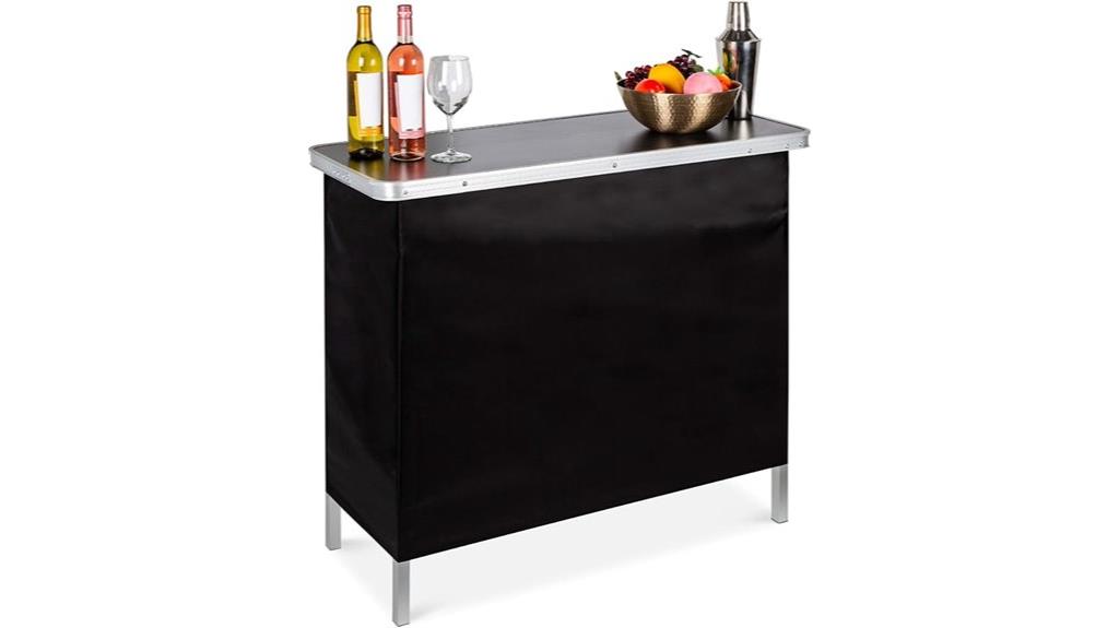 portable pop up bar
