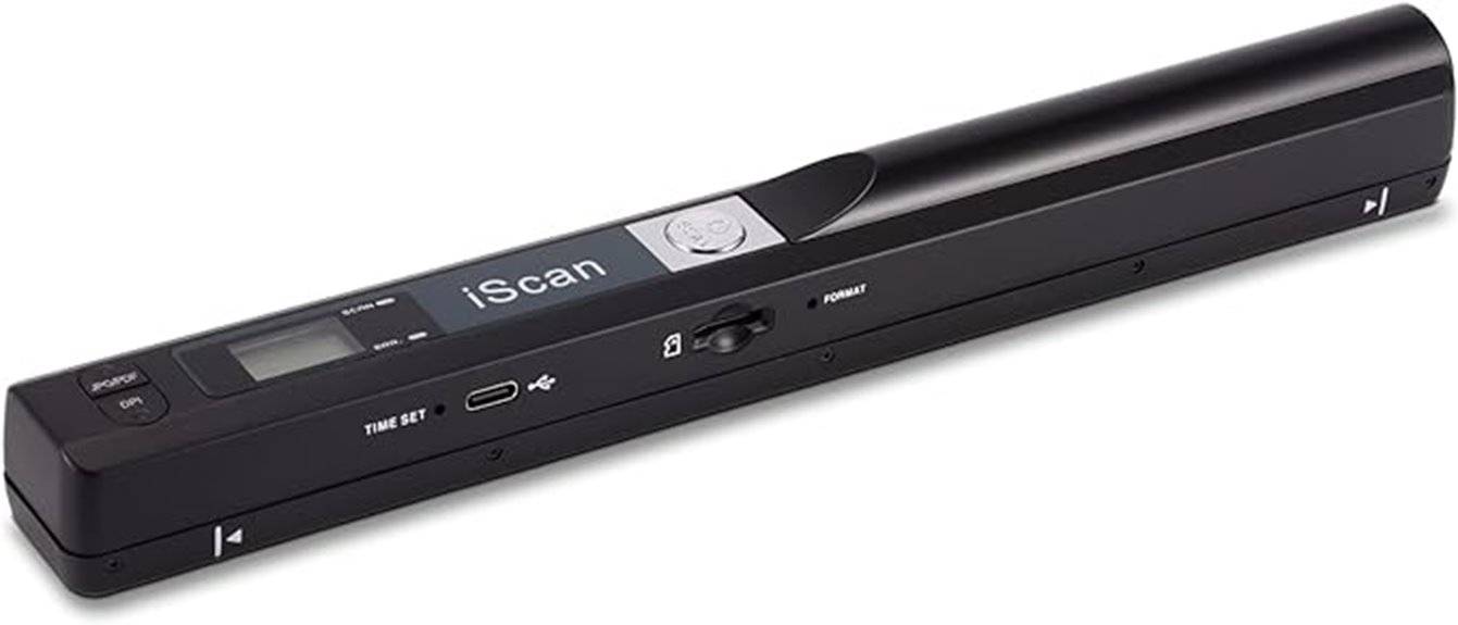 portable scanner with sd card