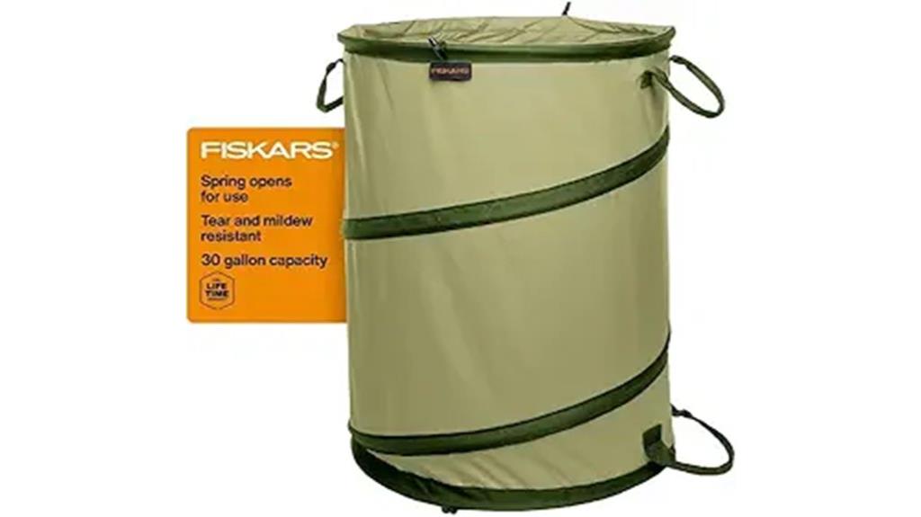 portable yard waste container