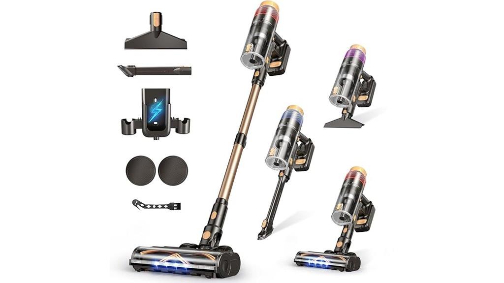 powerful cordless vacuum long battery