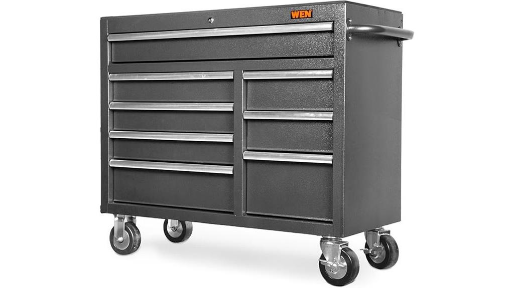 premium 42 inch rolling cabinet