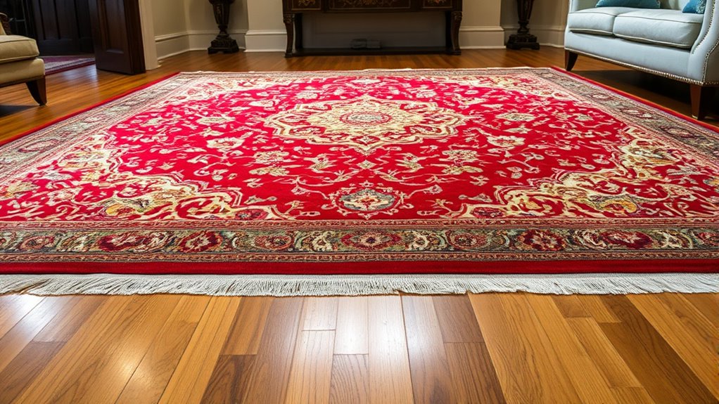 premium hand knotted silk rugs