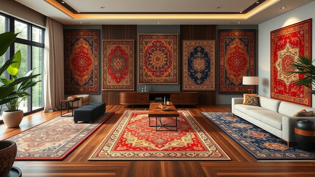 premium limited edition art rugs