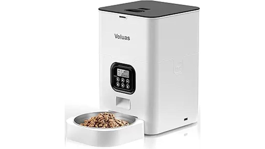 programmable automatic cat feeder