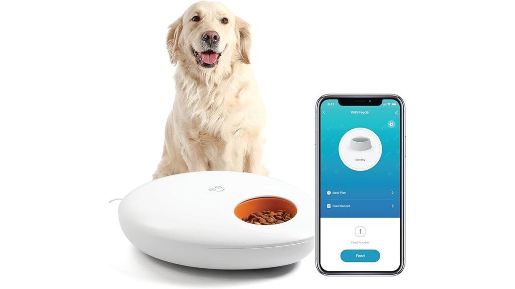 programmable pet food dispenser