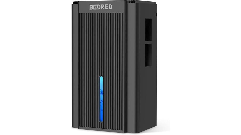 quiet 95oz home dehumidifier