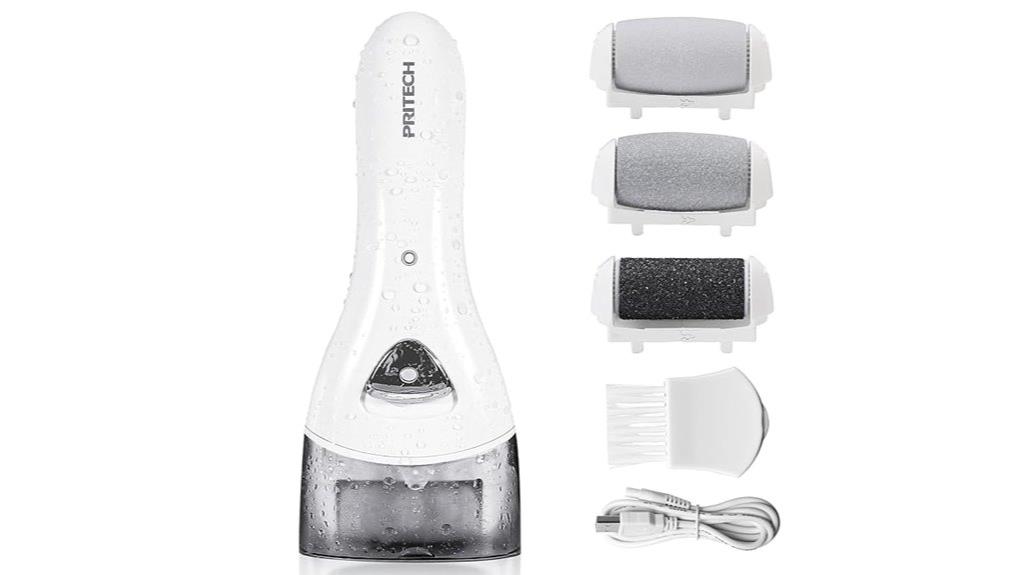 rechargeable electric pedicure device