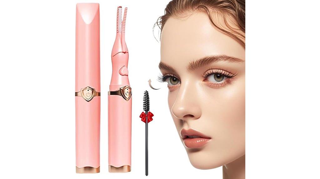 rechargeable heated eyelash curler