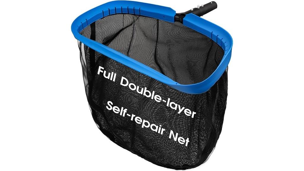 reinforced double layer pool net