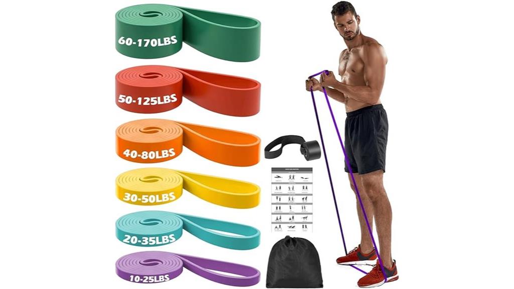resistance bands with anchor