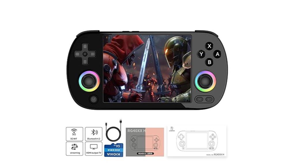 retro handheld game console