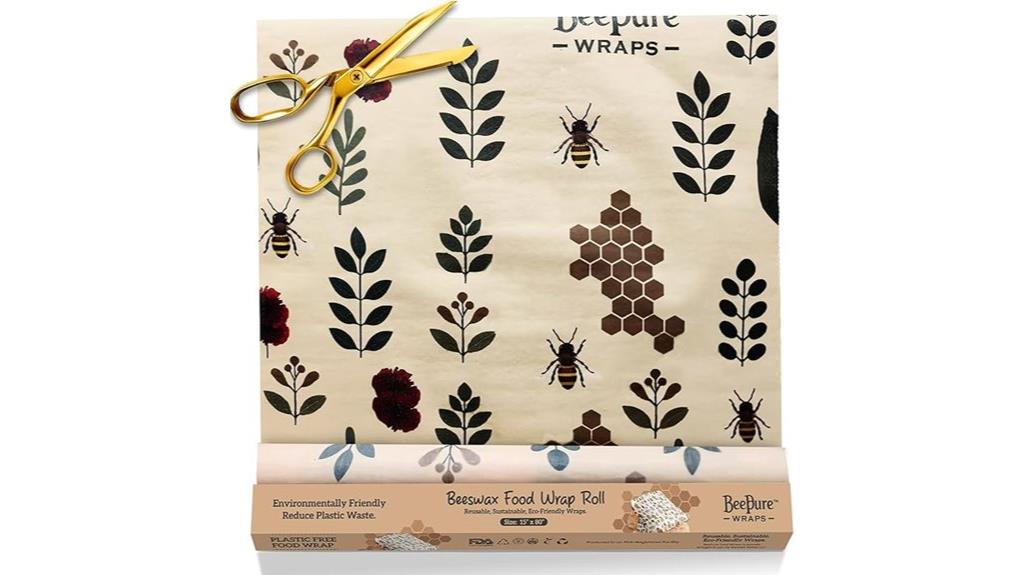 reusable beeswax food wrap