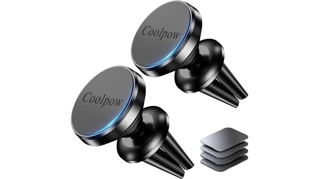 reusable magnetic vent holder