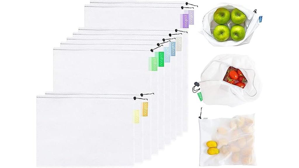 reusable mesh produce bags