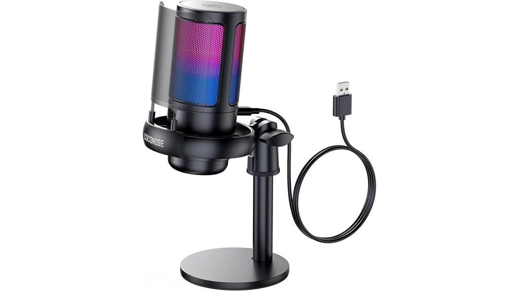 rgb streaming microphone kit