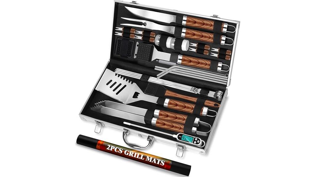 romantic bbq grill set