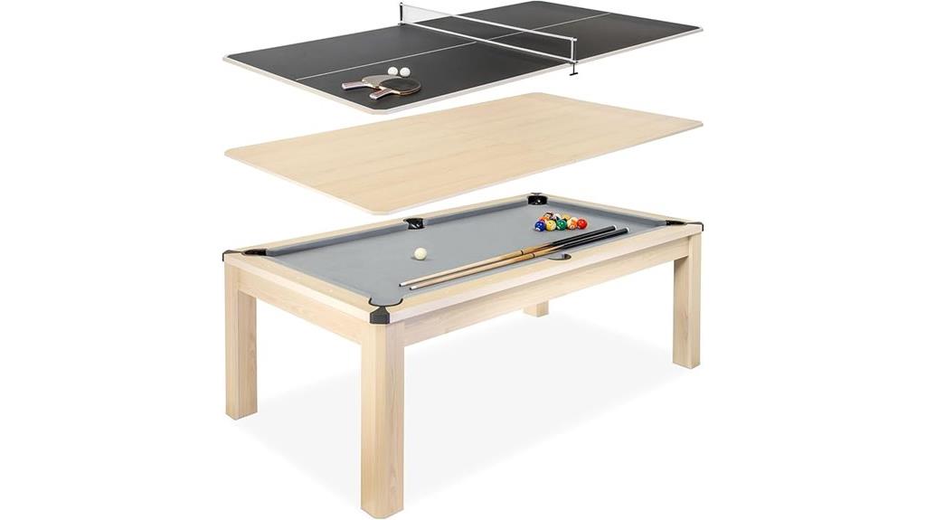 seven foot multi game table