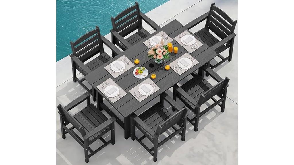 seven piece dining set