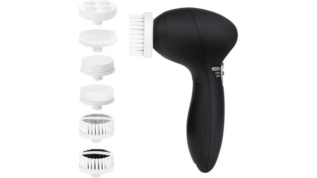 six brush head system