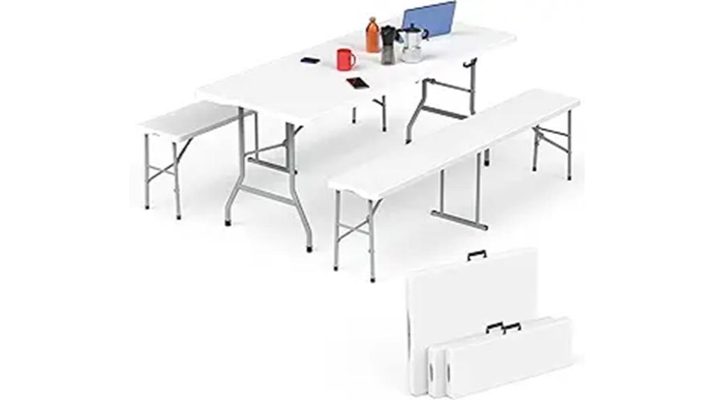 six foot folding picnic table