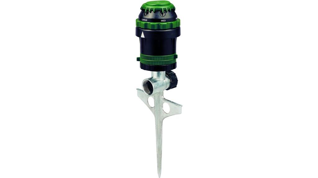 six gear drive sprinkler