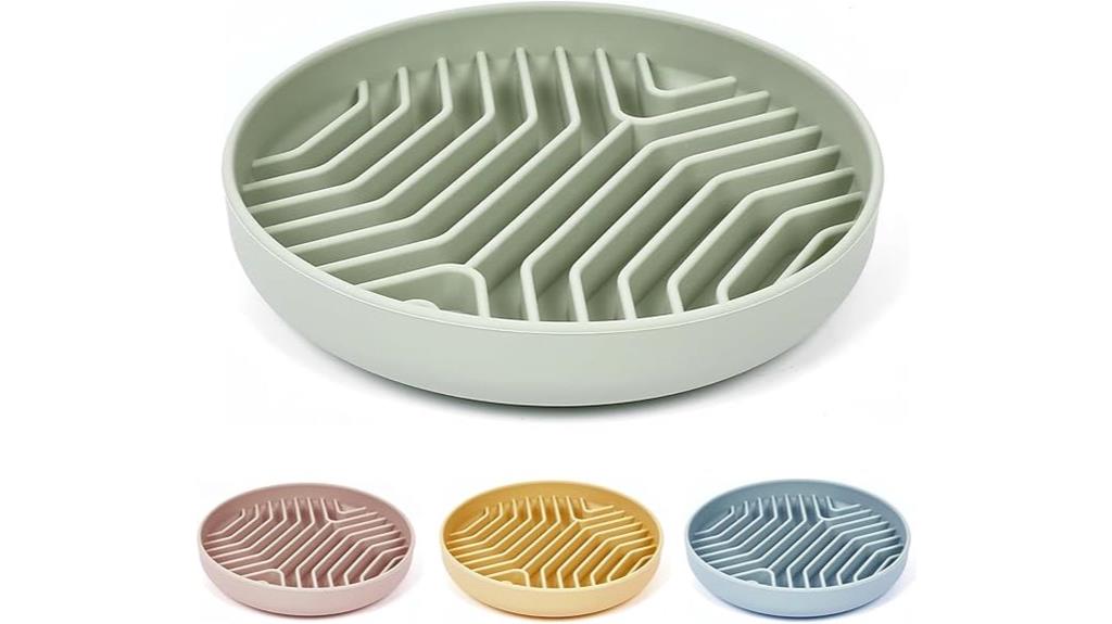 slow feeding bowl suction