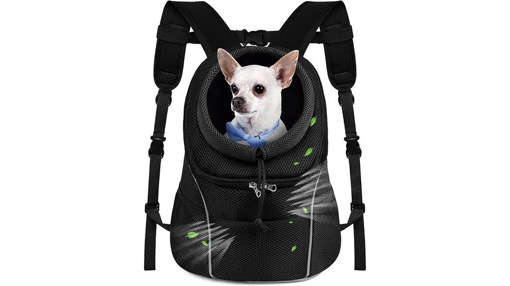 small dog backpack carrier