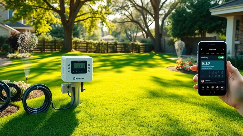 smart irrigation system features