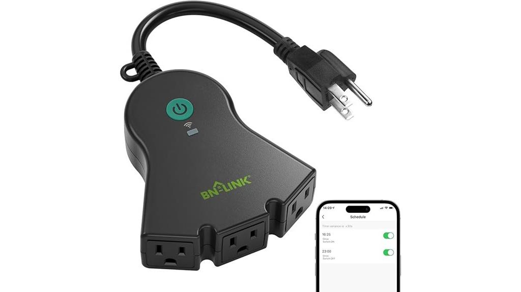 smart outdoor outlet timer