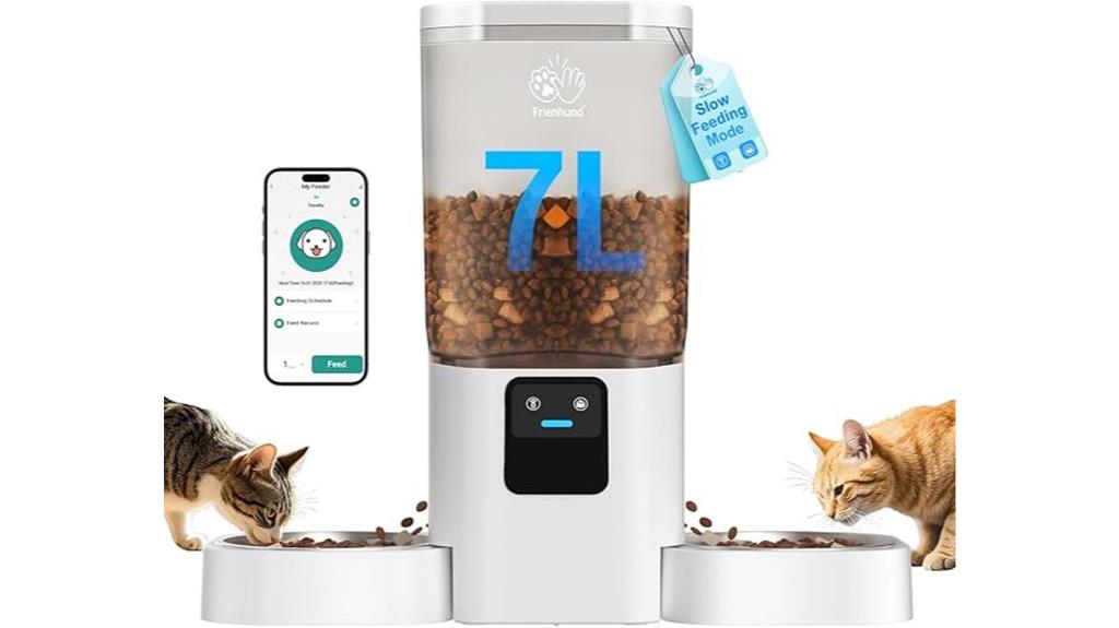 smart wifi cat feeder