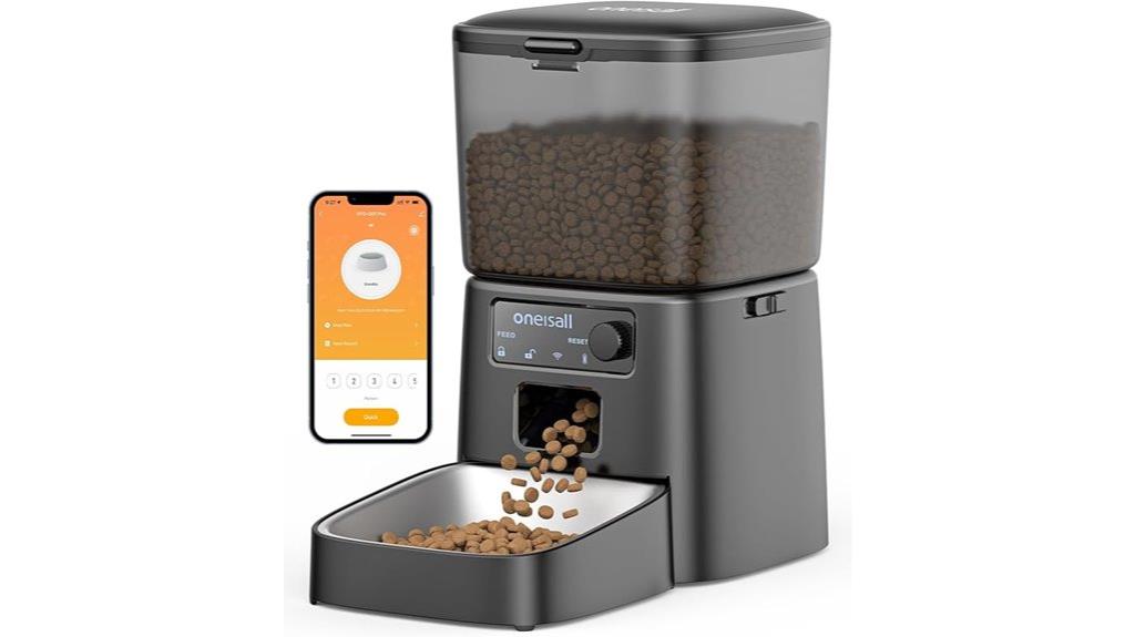 smart wifi cat feeder