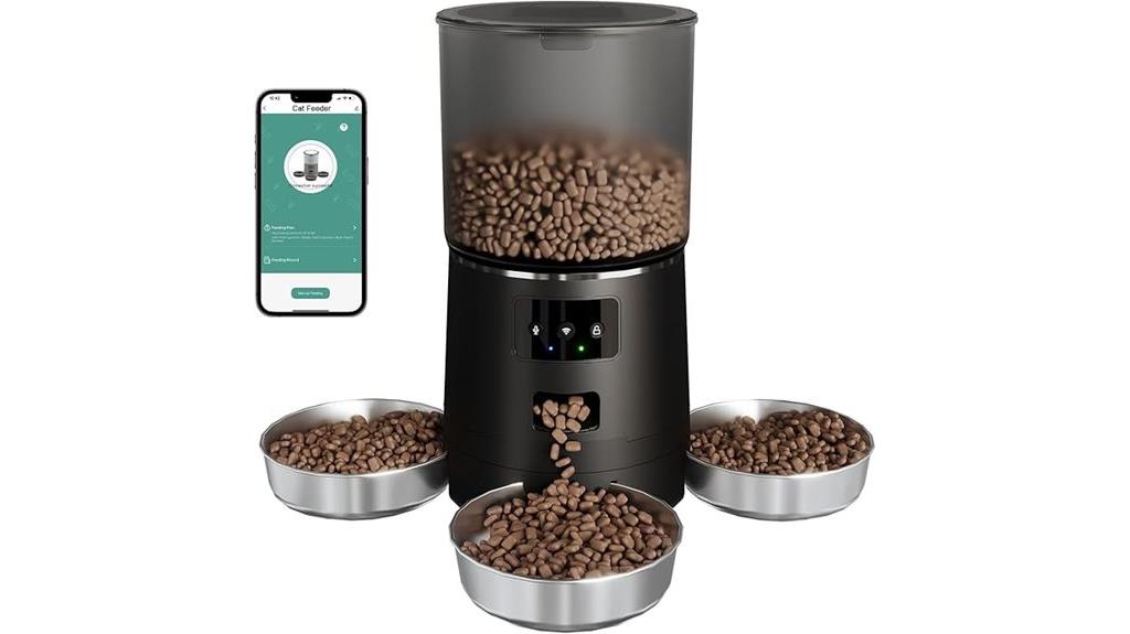 smart wifi pet feeder