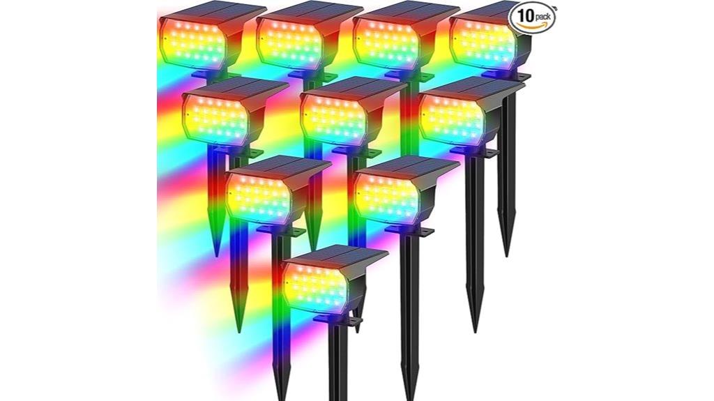 solar powered outdoor spotlights
