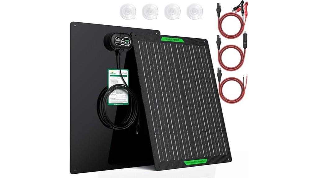 solar waterproof battery charger