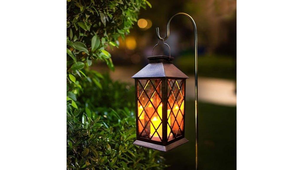 solar waterproof hanging lantern