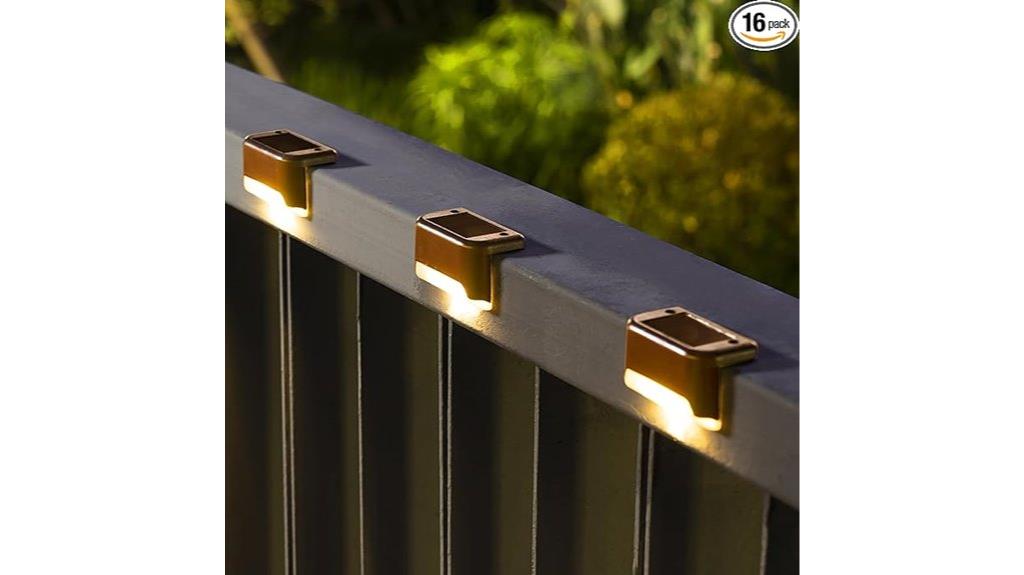 solar waterproof pathway lights