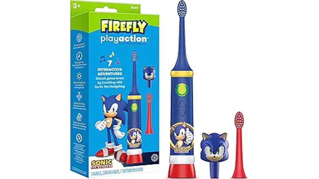 sonic firefly toothbrush kit